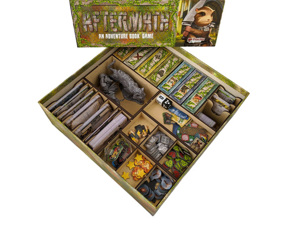 Aftermath Board Game Organizer Insert - Bards & Cards