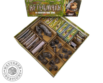 Aftermath Board Game Organizer Insert - Bards & Cards