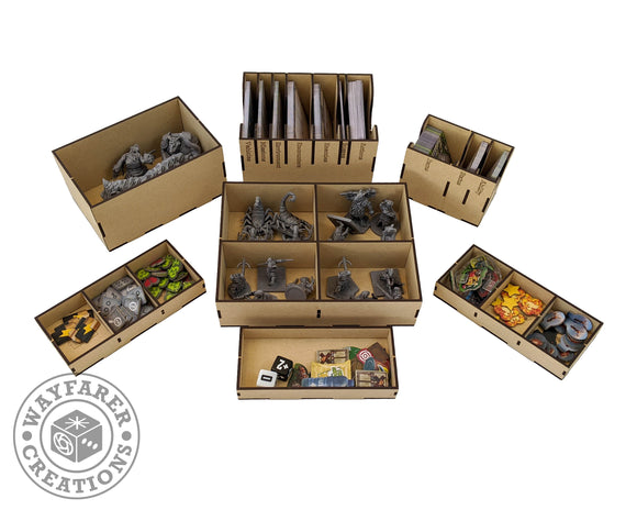 Aftermath Board Game Organizer Insert - Bards & Cards