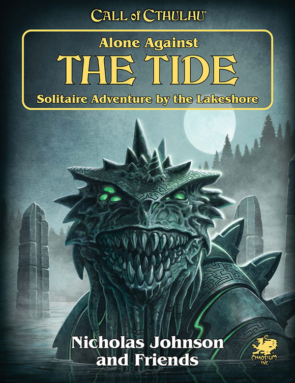 Call of Cthulhu: Alone Against The Tide: A Solo Play Adventure - Bards & Cards