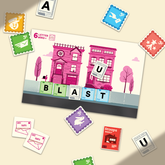 Alphabet Stoop - Bards & Cards