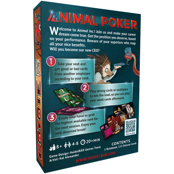 Animal Poker - Bards & Cards