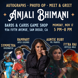 Mon 11/17/2025, 5 pm – Anjali Bhimani Meet & Greet and Signing