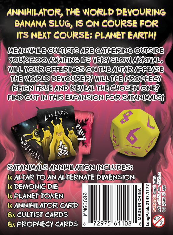 SATANIMALS: Annihilation Expansion - Bards & Cards
