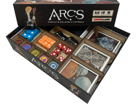 Arcs Board Game Organizer Insert - Bards & Cards