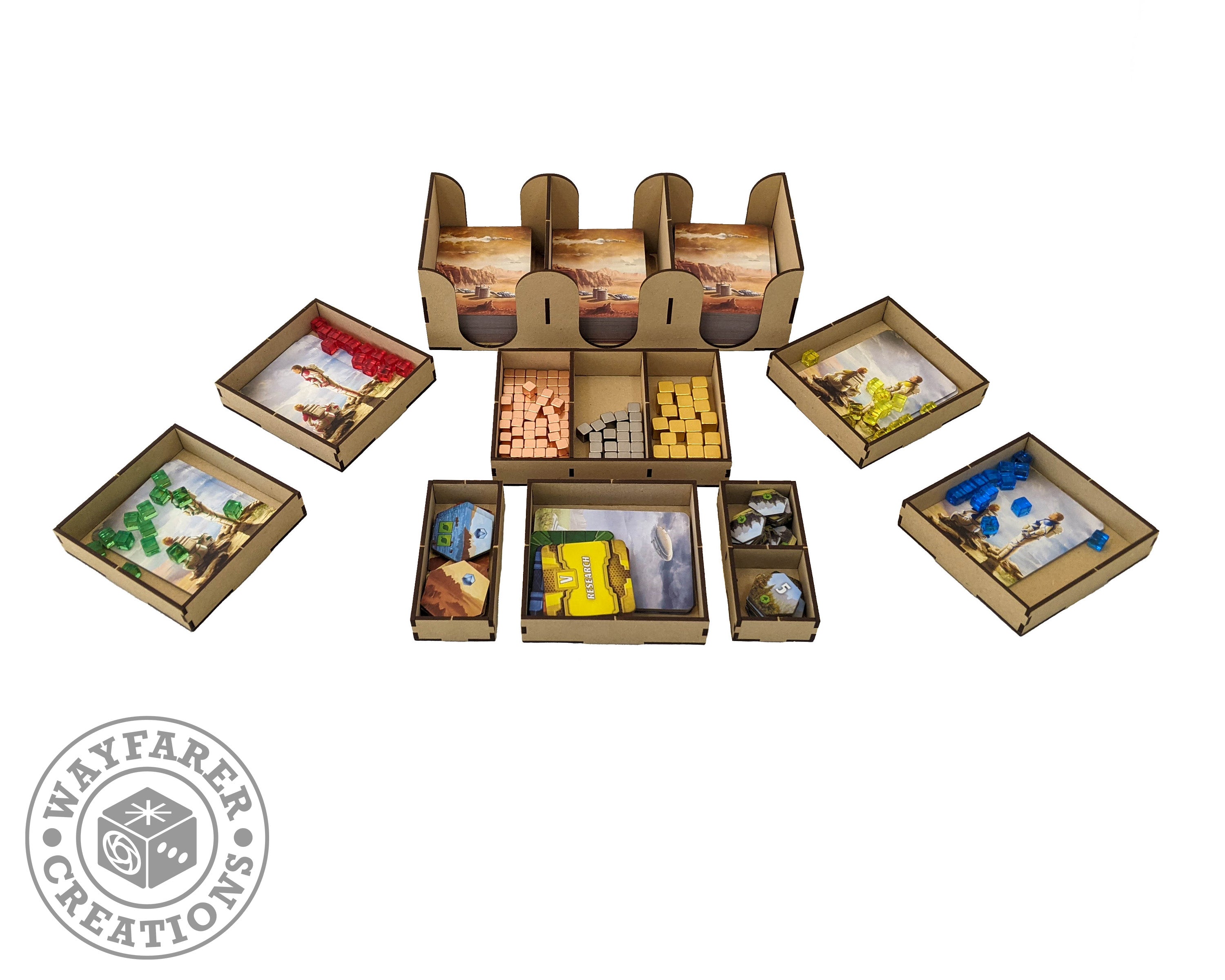 Ares Expedition Organizer Insert - Bards & Cards