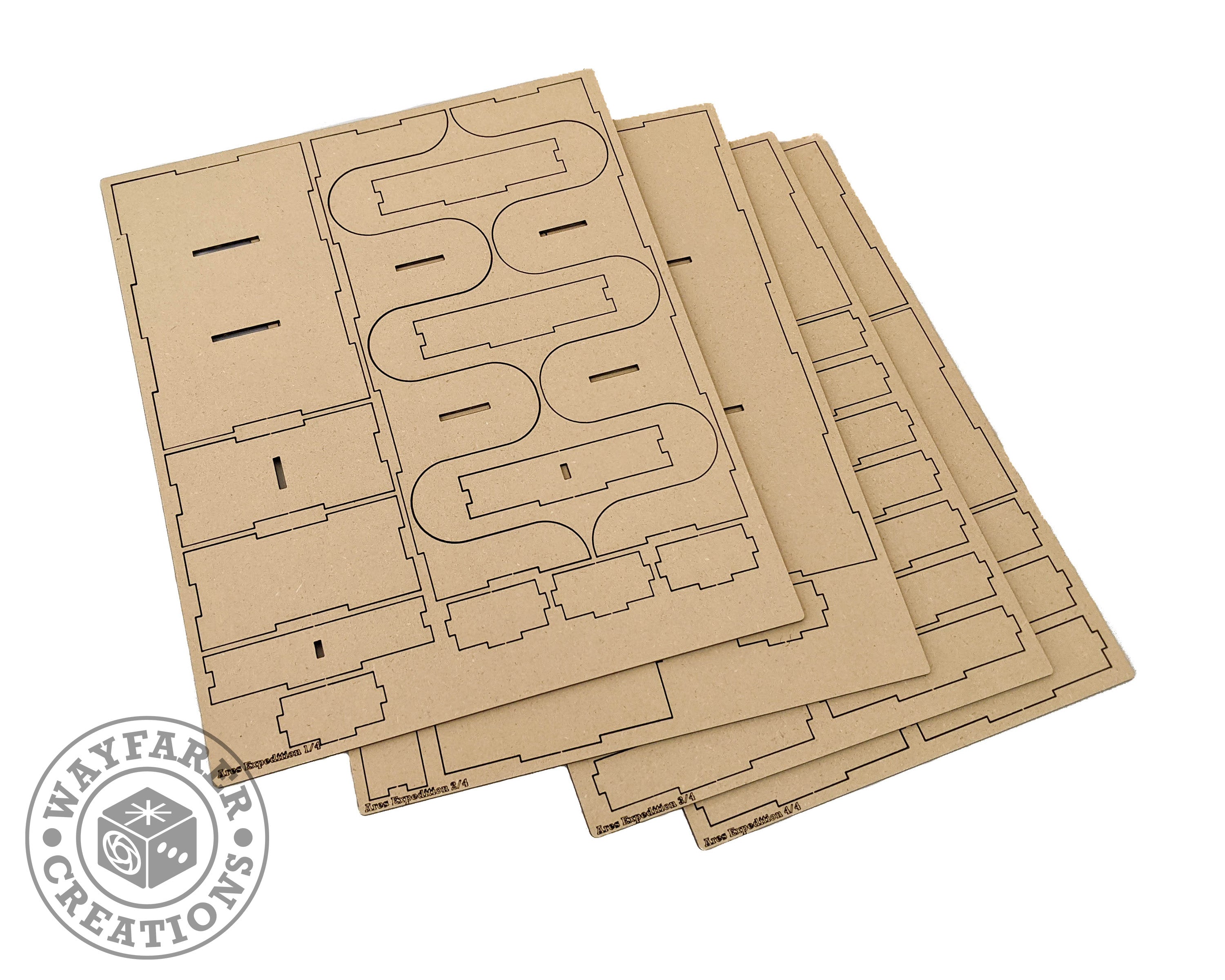 Ares Expedition Organizer Insert - Bards & Cards