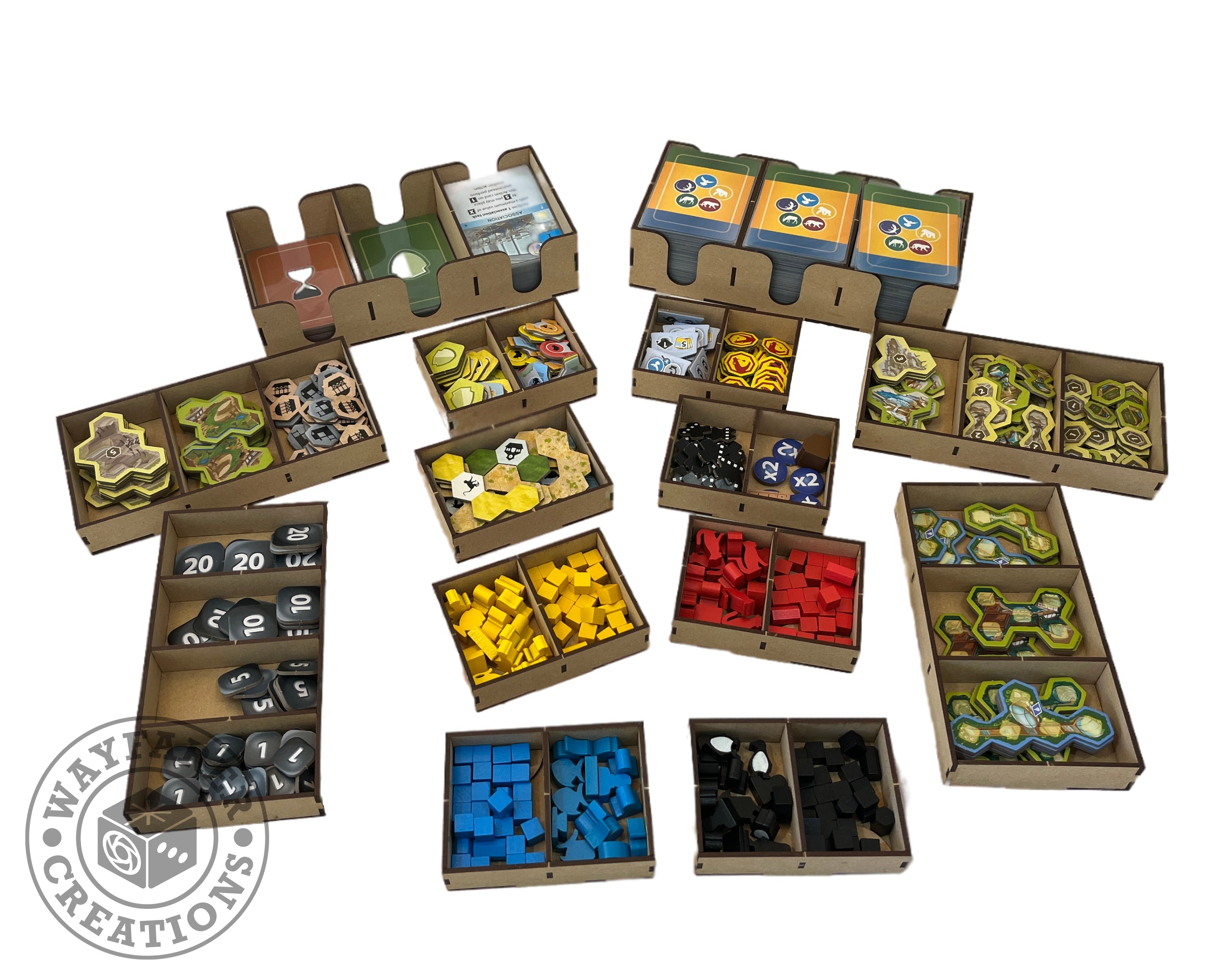 Ark Nova Board Game Organizer Insert - 0