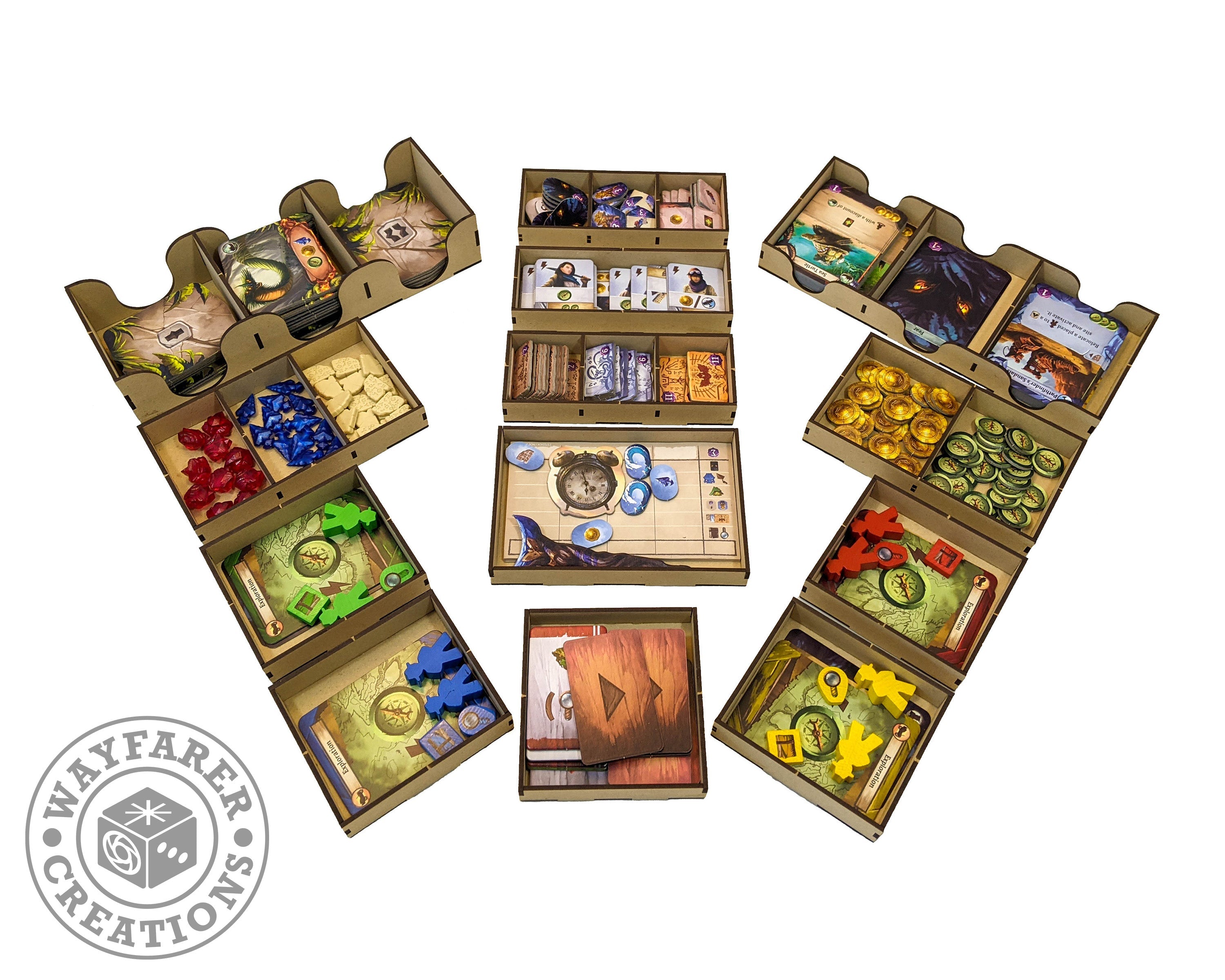 Lost Ruins of Arnak Board Game Organizer Insert - 0