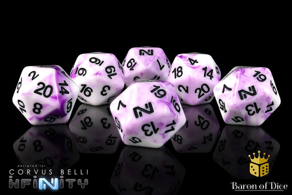 INFINITY: ARTIFICIAL INTELLIGENCE, DICE SET - Bards & Cards