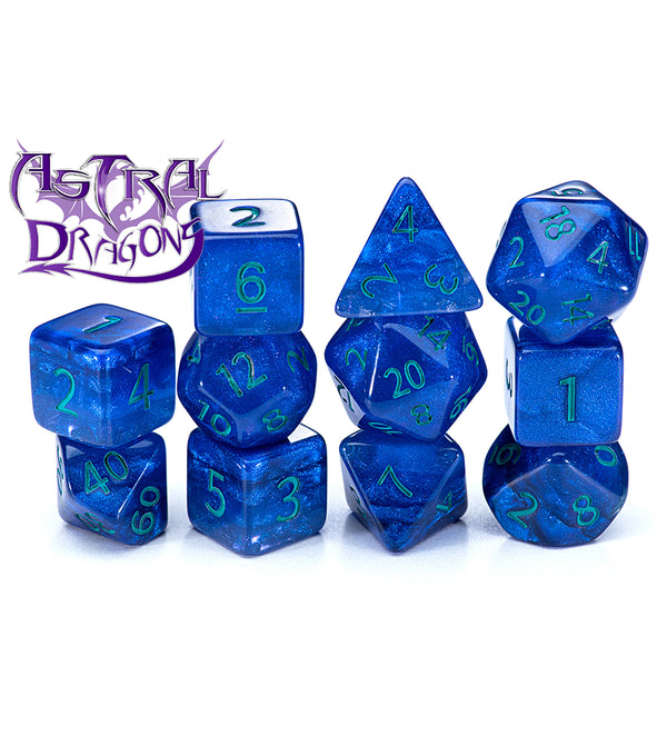 Gate Keeper Games - Holographic 7-Dice Set - Bards & Cards