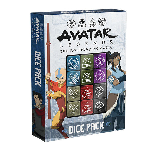 Avatar Legends: The Roleplaying Game Engraved Dice Pack - Bards & Cards