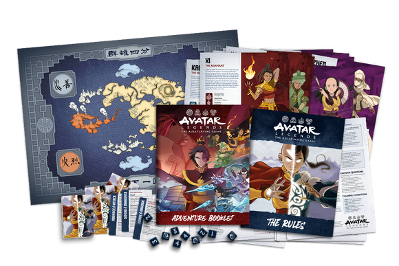 Avatar Legends RPG: Starter Set - Bards & Cards