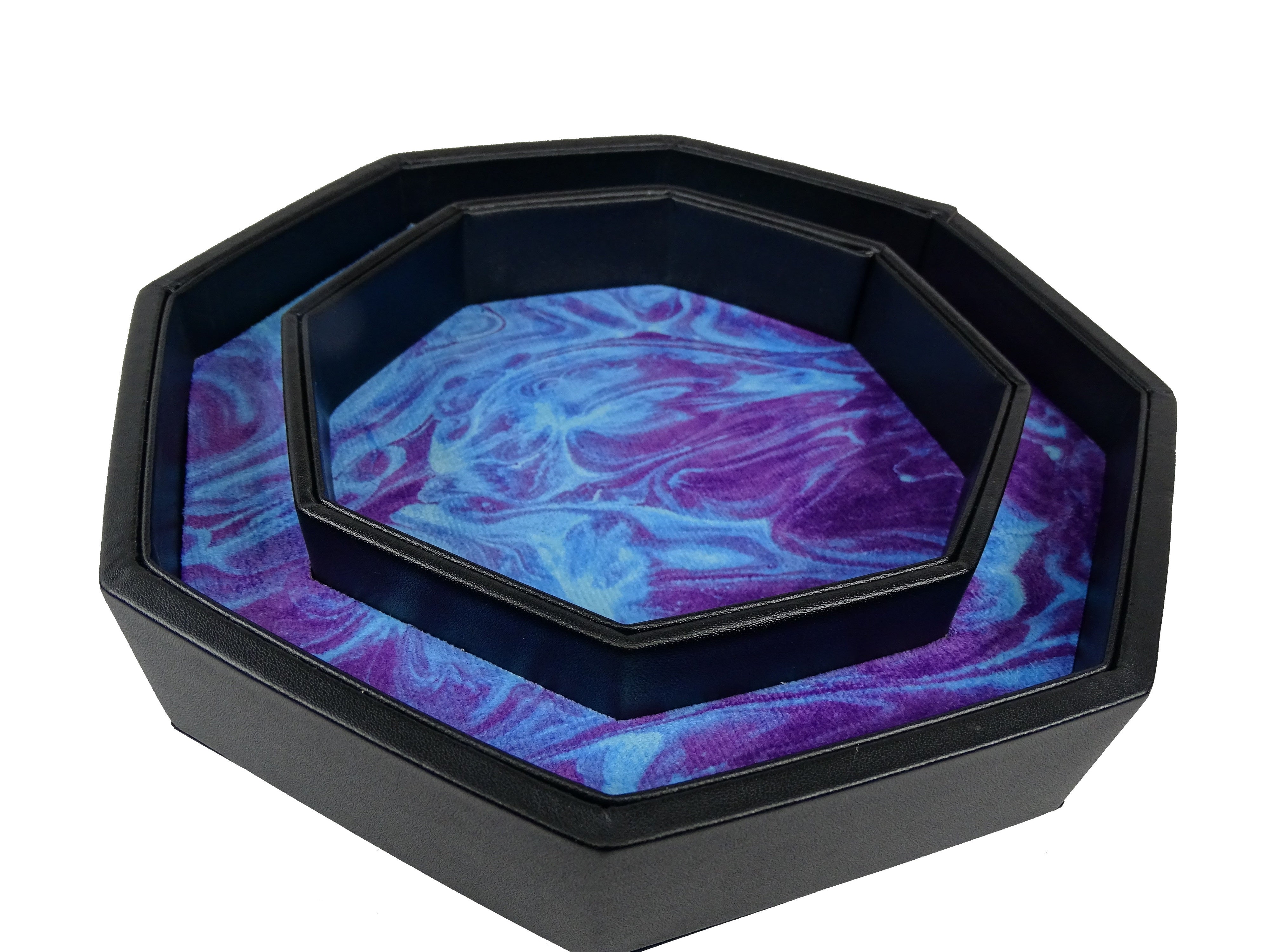 Color Shift Dice Tray Base - Design 'B' - Bards & Cards