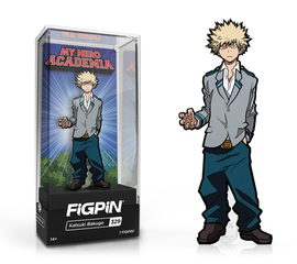 FiGPiN: My Hero Academia - Katsuki Bakugo #329 - Bards & Cards