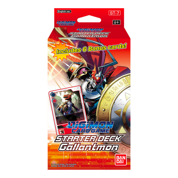 Digimon Trading Card Game: Starter Deck Display - Gallantmon - Bards & Cards