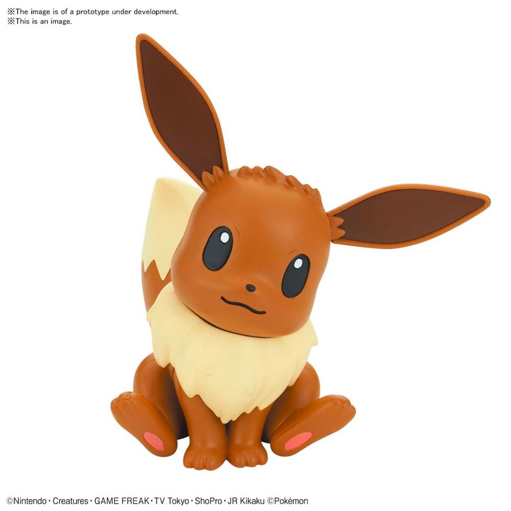Bandai Spirits: Pokemon - 04 Eevee Model Kit Quick!! - Bards & Cards