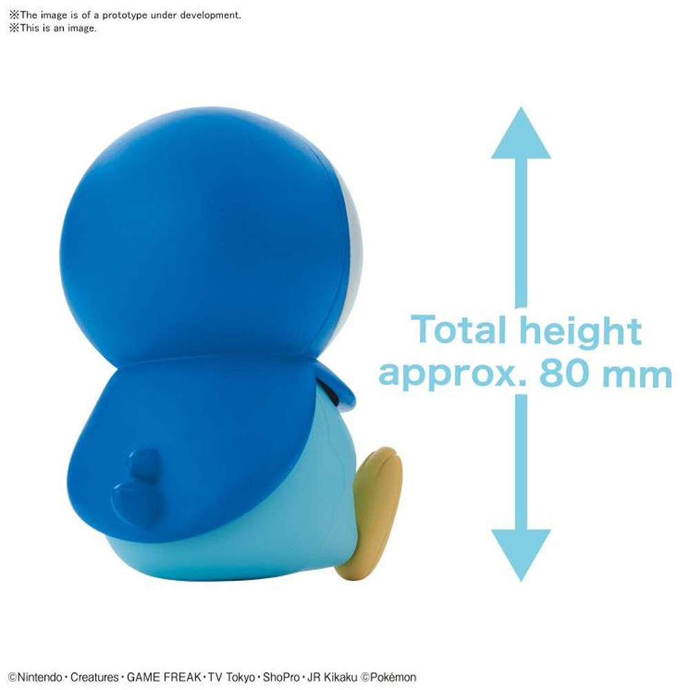 Bandai Spirits: Pokemon - 06 Piplup Model Kit Quick!! - Bards & Cards