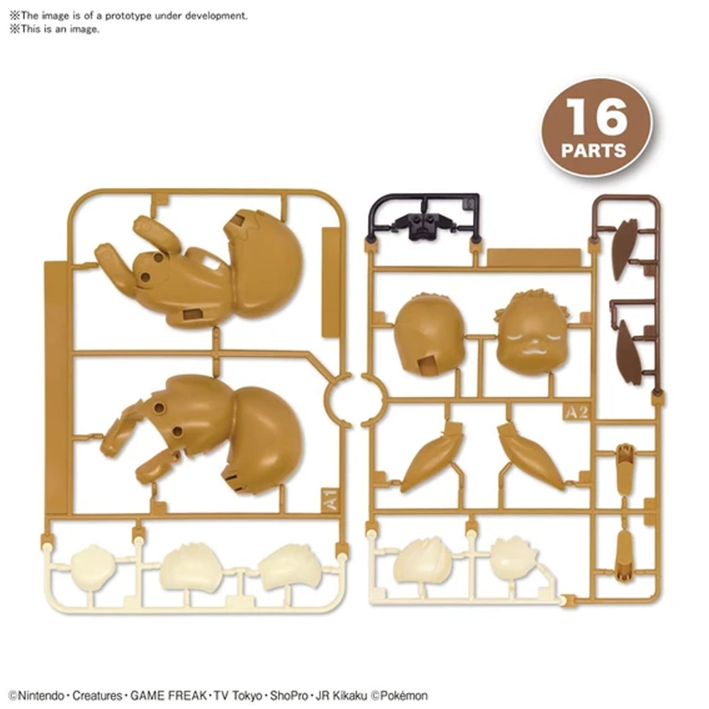 Bandai Spirits: Pokemon - 07 Eevee (Sleeping Pose) Model Kit Quick!! - Bards & Cards