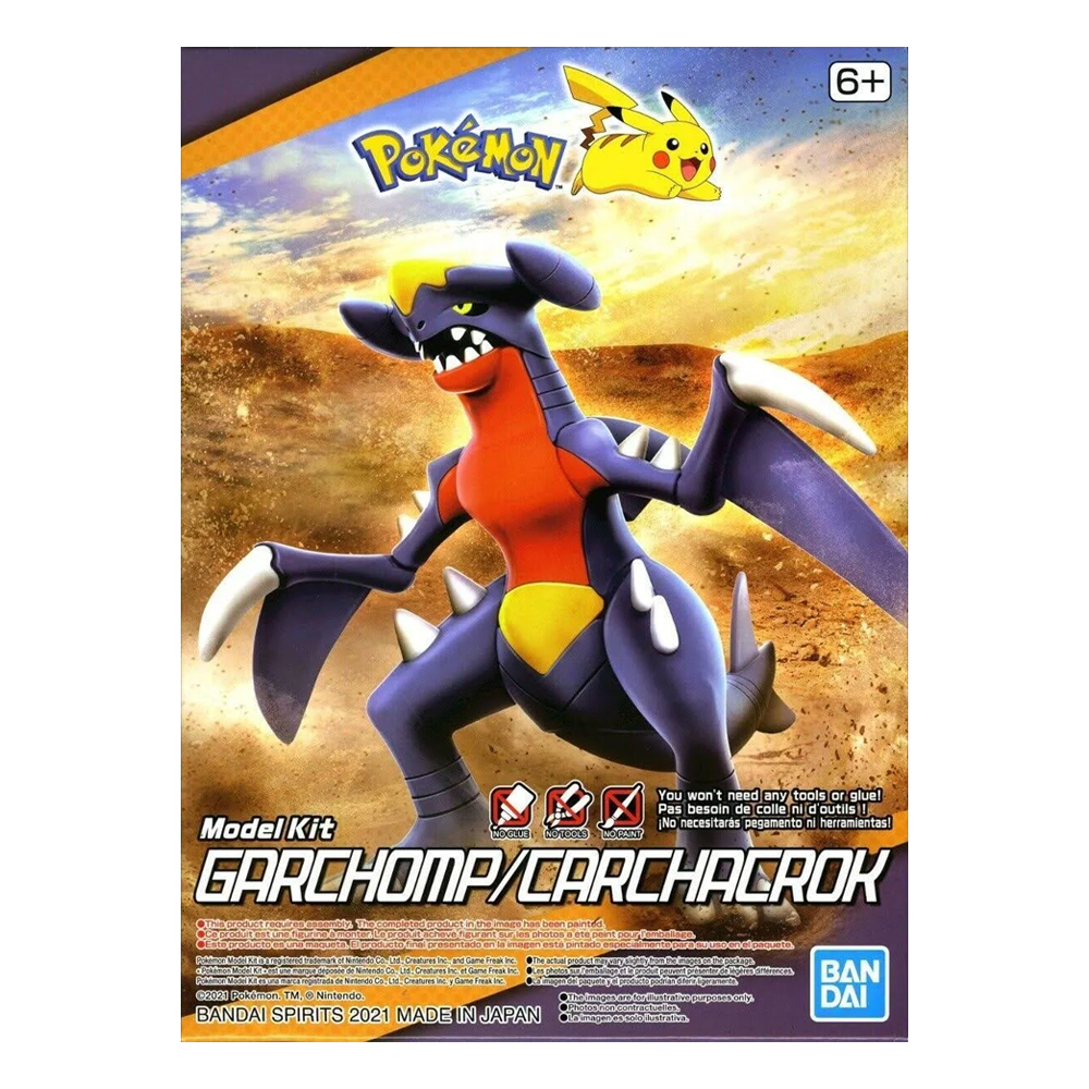 Bandai Spirits: Pokemon - Garchomp Model Kit - Bards & Cards