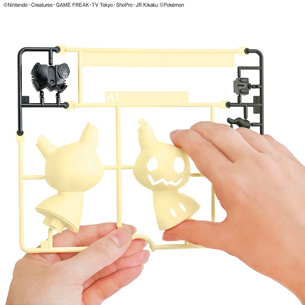 Bandai Spirits: Pokemon - 08 Mimikyu Model Kit Quick!! - Bards & Cards