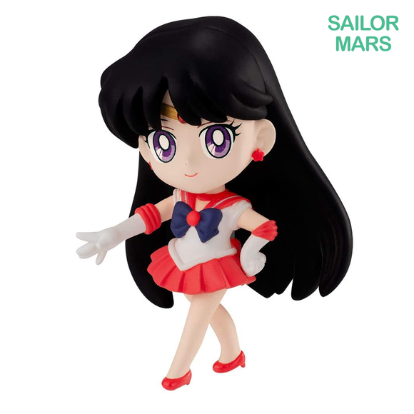 Chibi Masters: Pretty Guardian Sailor Moon - Sailor Mars - Bards & Cards