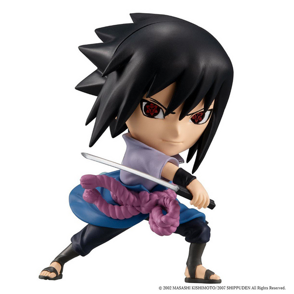 Chibi Masters: Naruto Shippuden - Sasuke Uchiha - Bards & Cards