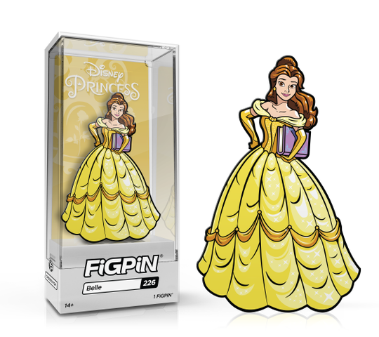 FiGPiN: Disney Princess - Belle #226 - Bards & Cards