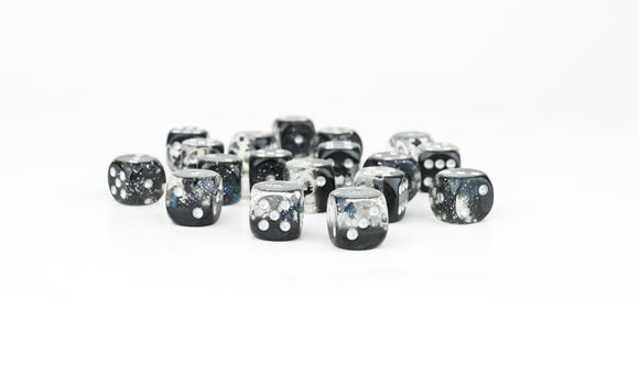 12mm Clubs D6 Dice Set - Bards & Cards