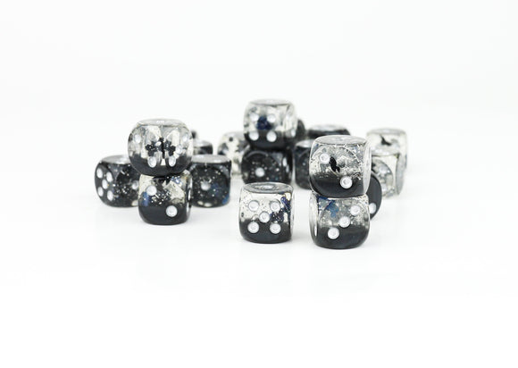 12mm Clubs D6 Dice Set - Bards & Cards