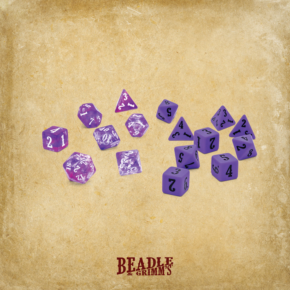 Epic Character Class Dice Set: The Wizard - Bards & Cards