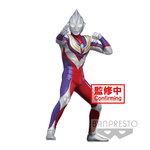 Banpresto: Ultraman Tiga - Ultraman Tiga Hero's Brave Statue Figure (A) - Bards & Cards