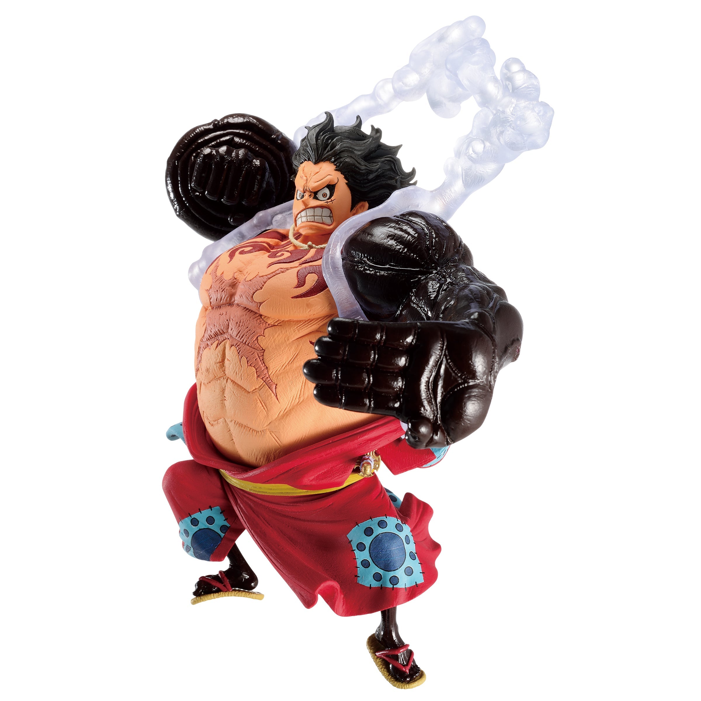 Banpresto King of Artist: One Piece - Monkey D. Luffy Gear Fourth (Wanokuni) - Bards & Cards