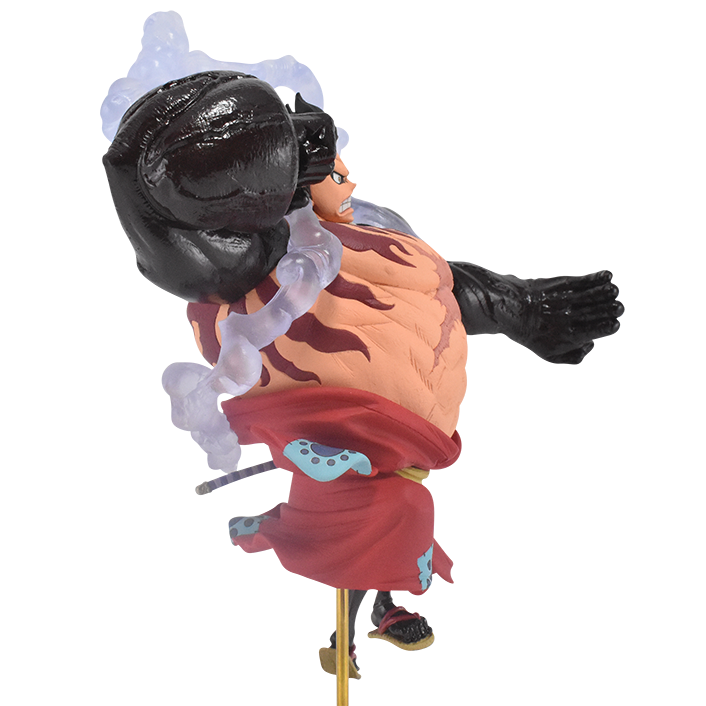 Banpresto King of Artist: One Piece - Monkey D. Luffy Gear Fourth (Wanokuni) - Bards & Cards