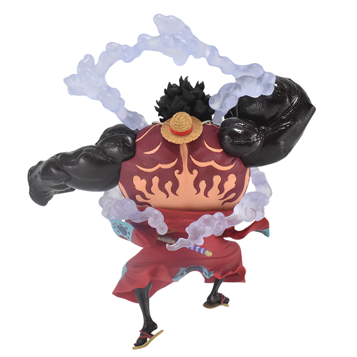 Banpresto King of Artist: One Piece - Monkey D. Luffy Gear Fourth (Wanokuni) - Bards & Cards