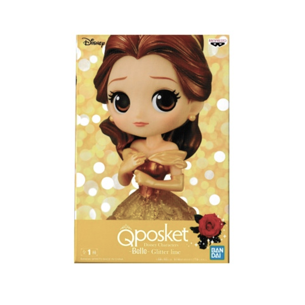 Banpresto Q Posket: Disney: Beauty and the Beast - Belle Glitter Line - Bards & Cards