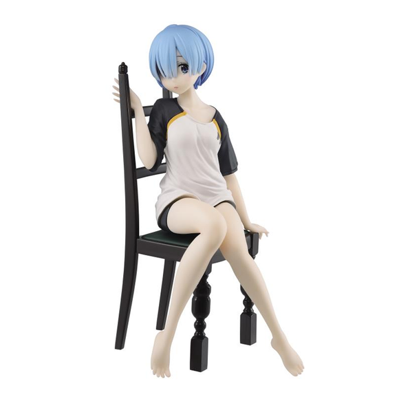 Banpresto: Re:Zero Starting Life in Another World - Relax Time Rem (T-Shirt Ver.) - Bards & Cards