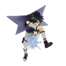 Banpresto: Naruto Shippuden - Vibration Stars Uchiha Sasuke with Shuriken - Bards & Cards