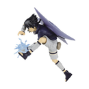 Banpresto: Naruto Shippuden - Vibration Stars Uchiha Sasuke with Shuriken - Bards & Cards