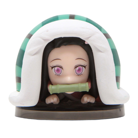 Banpresto: Demon Slayer: Kimetsu no Yaiba: Nezuko Kamado Collection II - Nezuko Under Blanket (C) World Collectable Figure - Bards & Cards