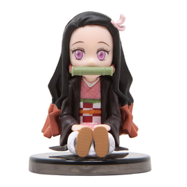 Banpresto: Demon Slayer: Kimetsu no Yaiba: Nezuko Kamado Collection II - Nezuko Sitting (E) World Collectable Figure - Bards & Cards