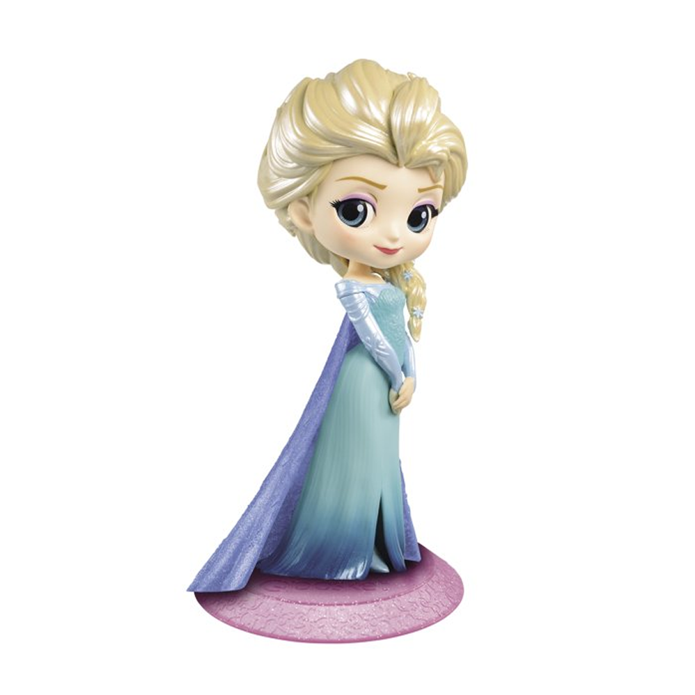 Banpresto Q Posket: Disney: Frozen - Elsa (Glitter Ver.) - Bards & Cards