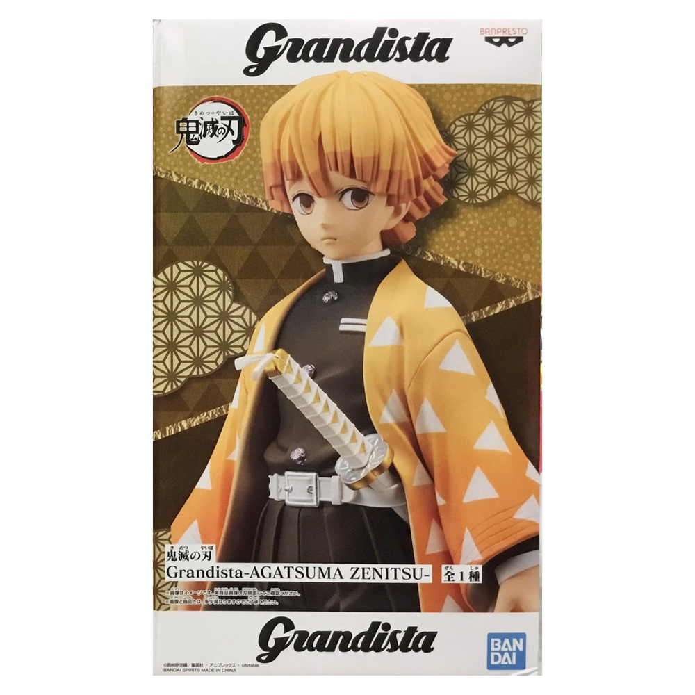 Banpresto Grandista: Demon Slayer: Kimetsu no Yaiba - Zenitsu Agatsuma - Bards & Cards