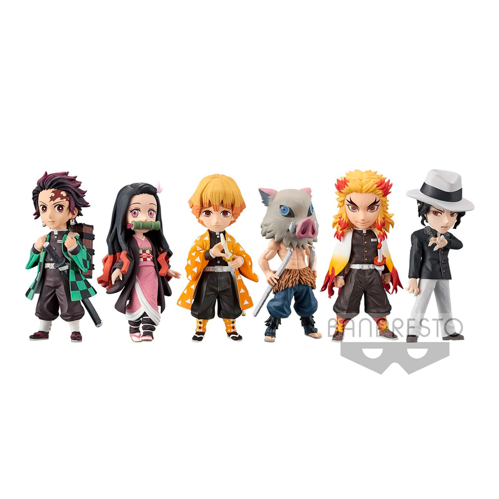 Banpresto: Demon Slayer: Kimetsu No Yaiba - World Collectable Figure Special Vol. 1 Box of 6 Figures - Bards & Cards