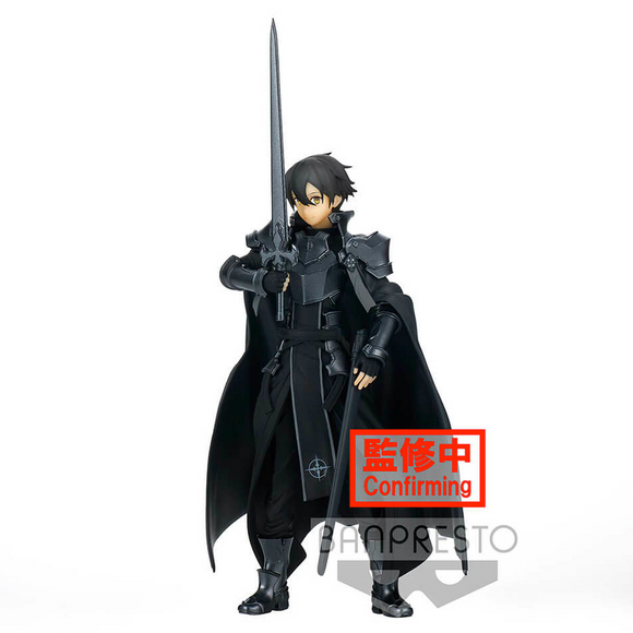 Banpresto: Sword Art Online: Alicization - Kirito (Rising Steel Integrity Knight) Figure - Bards & Cards
