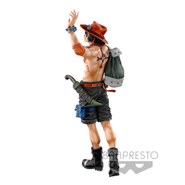 Banpresto Super Master Stars Piece: One Piece - World Figure Colosseum 3 Portgas D. Ace [The Brush] - Bards & Cards