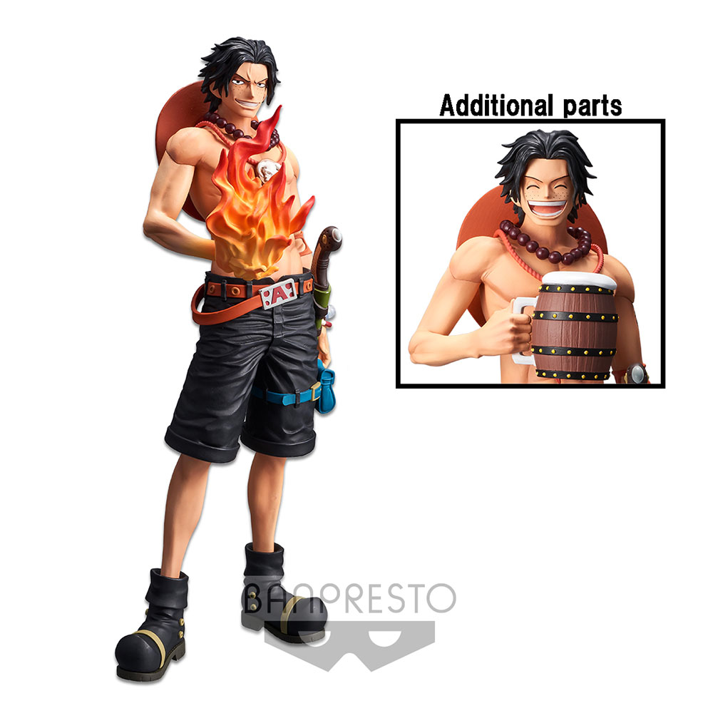 Banpresto Grandista Nero: One Piece - Portgas D. Ace - Bards & Cards