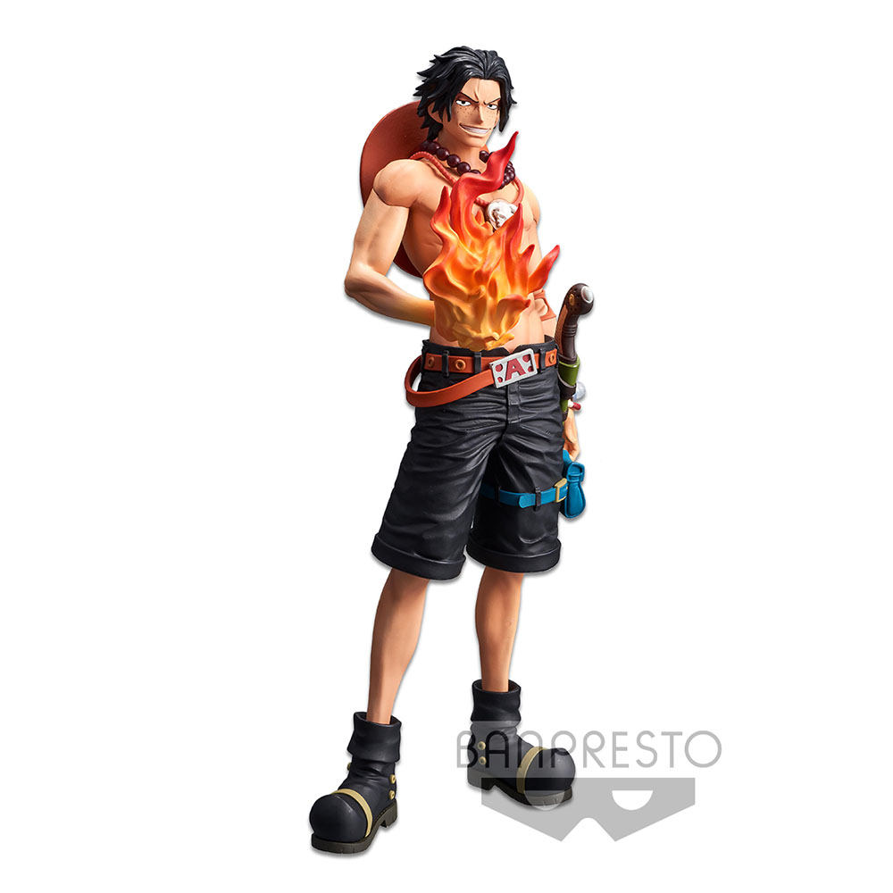 Banpresto Grandista Nero: One Piece - Portgas D. Ace - Bards & Cards