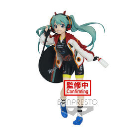 Banpresto: Vocaloid - ESPRESTO EST Print & Texture Racing Miku (2020 Team UKYO Ver.) - Bards & Cards