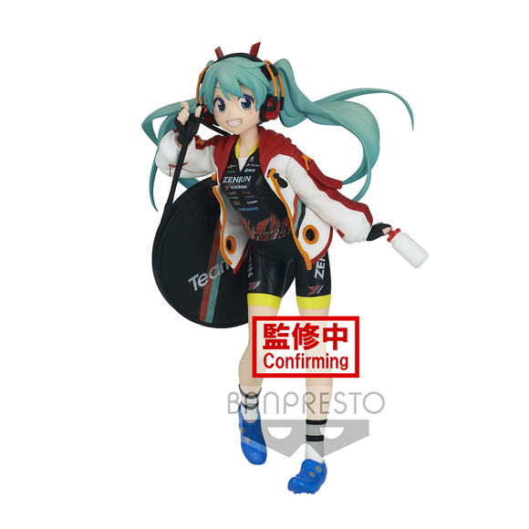 Banpresto: Vocaloid - ESPRESTO EST Print & Texture Racing Miku (2020 Team UKYO Ver.) - Bards & Cards